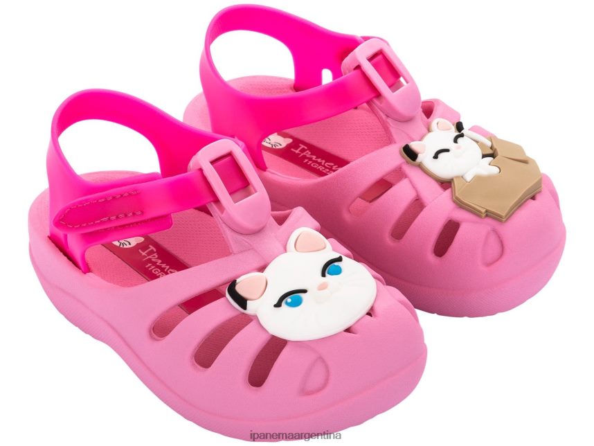 bebés gato rosa Ipanema b mascotas de verano calzado 082D62324