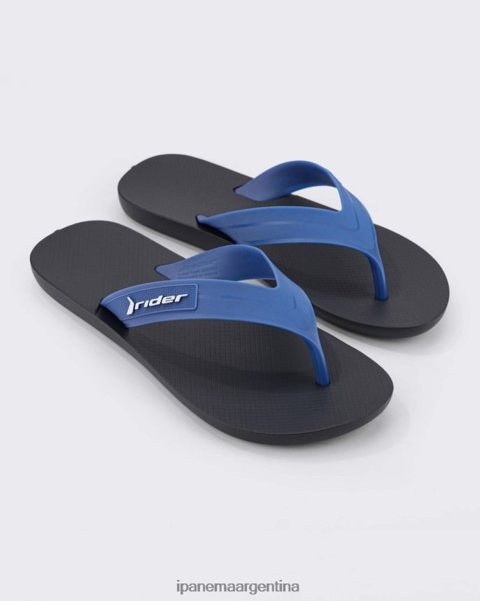 hombres azul negro Ipanema huelga basica calzado 082D62482