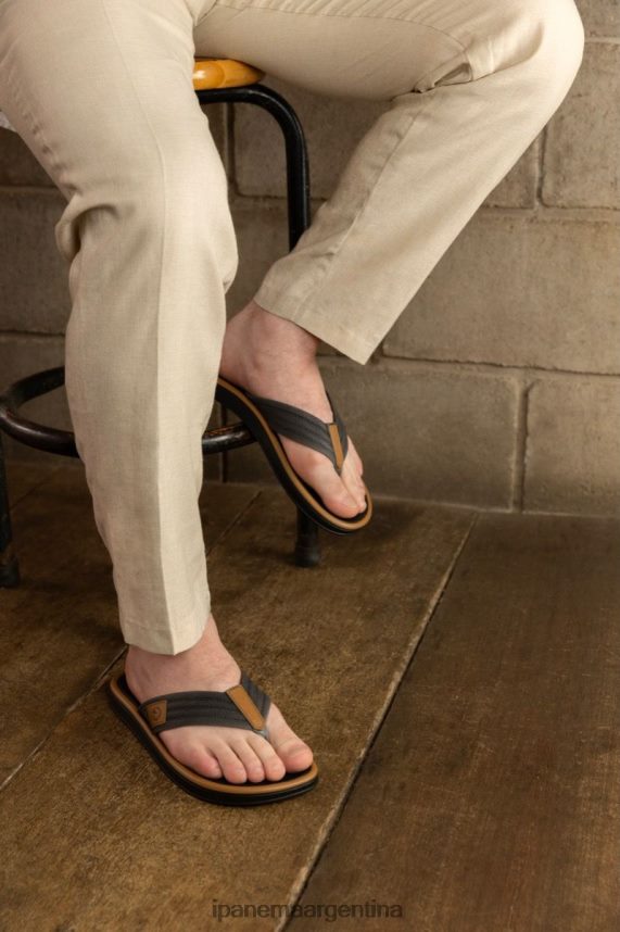 hombres bronceado negro Ipanema Túnez calzado 082D62493