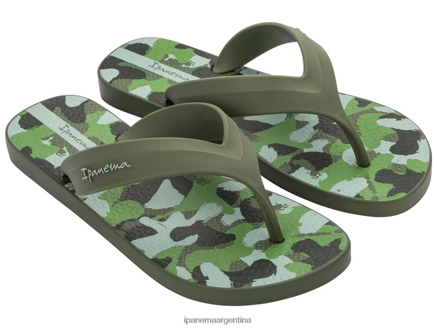 hombres camuflaje verde Ipanema cubierta más calzado 082D62443