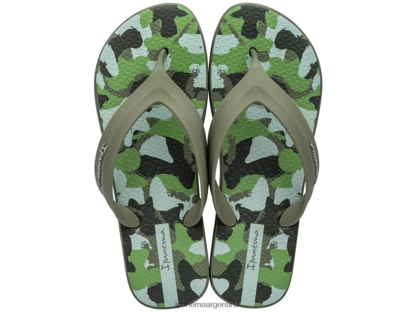 hombres camuflaje verde Ipanema cubierta más calzado 082D62443