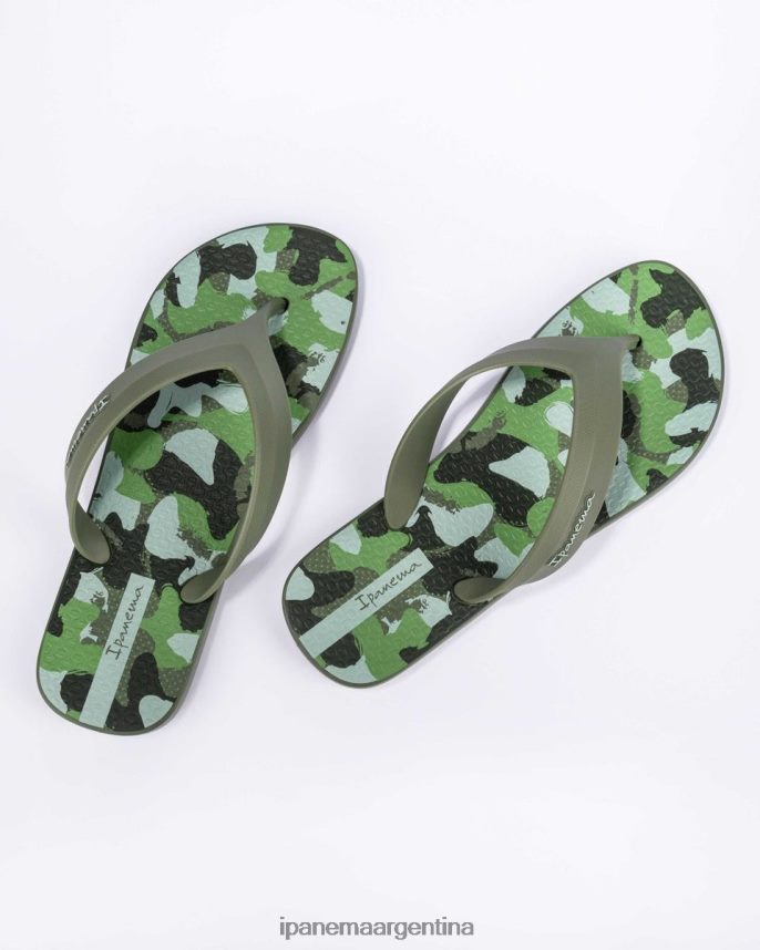hombres camuflaje verde Ipanema cubierta más calzado 082D62443