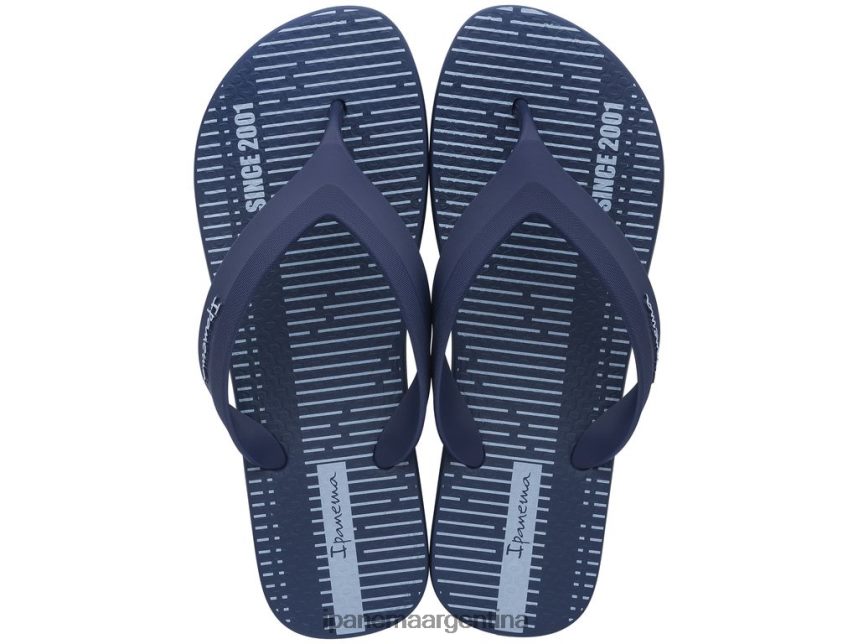 hombres raya azul marino Ipanema cubierta más calzado 082D62505