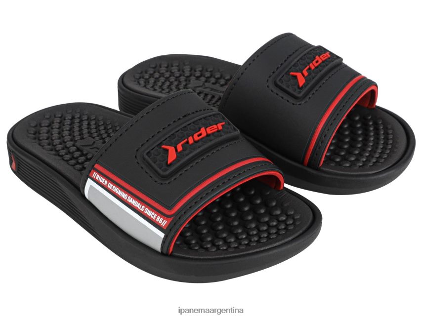 hombres negro Ipanema diapositiva de la bomba calzado 082D62488