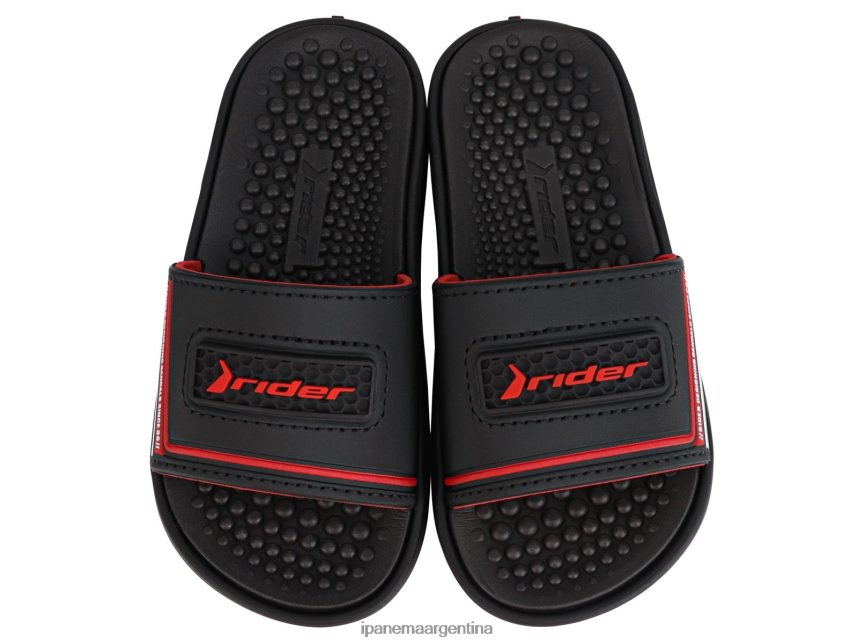 hombres negro Ipanema diapositiva de la bomba calzado 082D62488