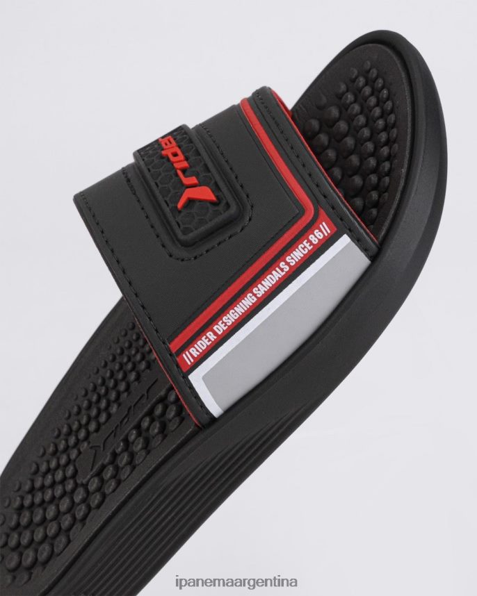 hombres negro Ipanema diapositiva de la bomba calzado 082D62488