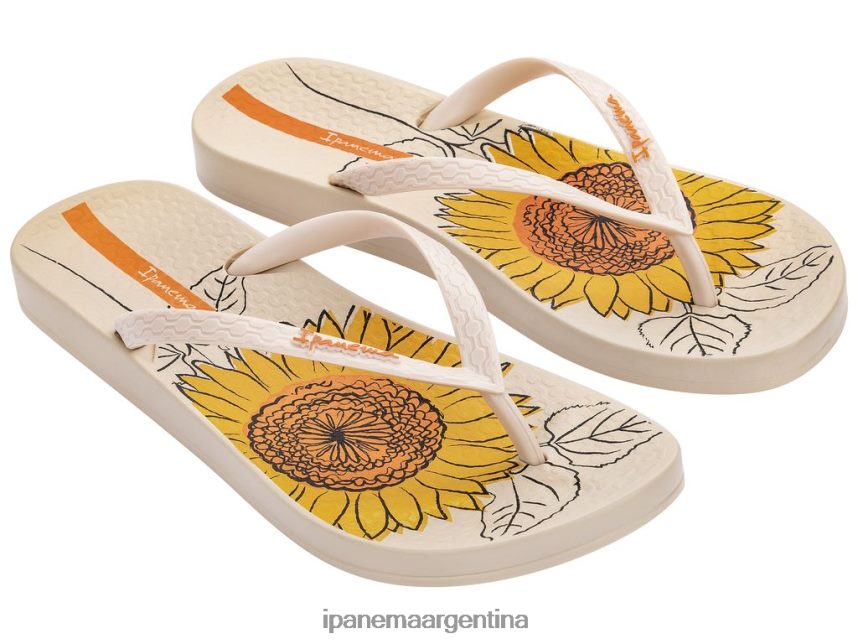 mujer Marfil Ipanema girasol anatómico calzado 082D62173