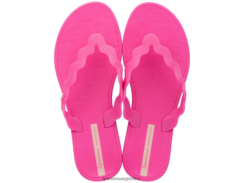 mujer Rosa brillante Ipanema zigzag calzado 082D62215