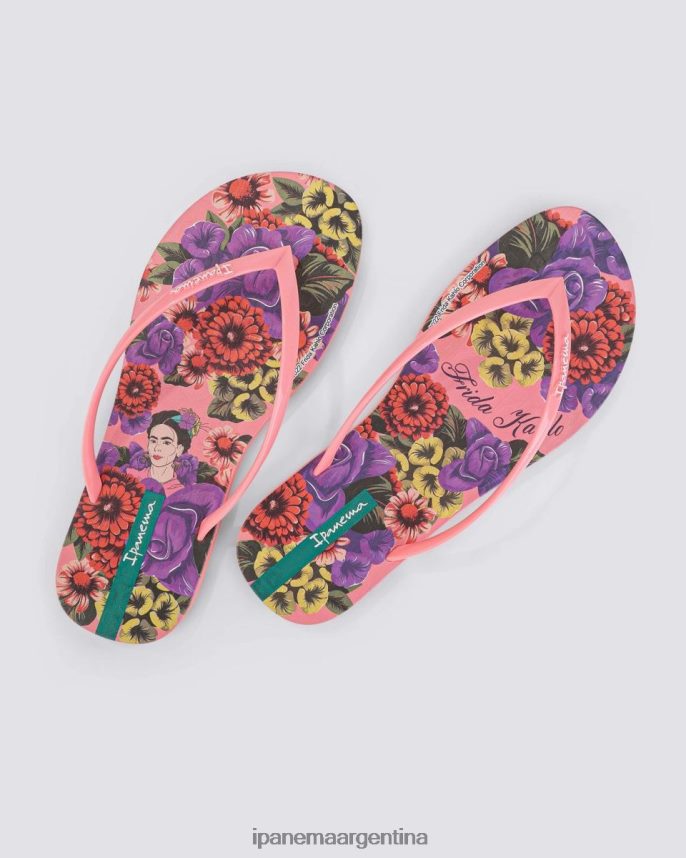 mujer Rosa salmón Ipanema tanga frida calzado 082D62104