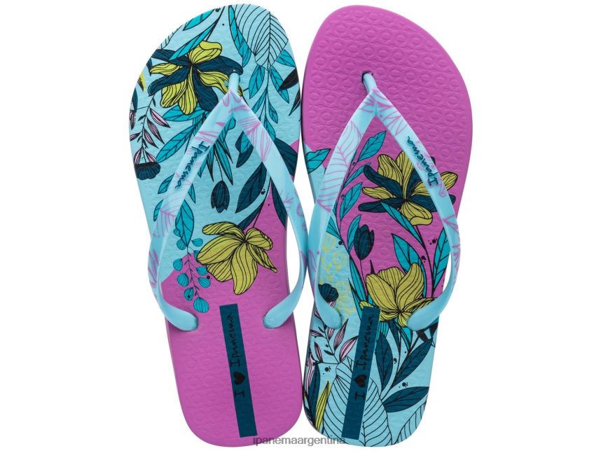 mujer agua Ipanema bomba de flores calzado 082D62102