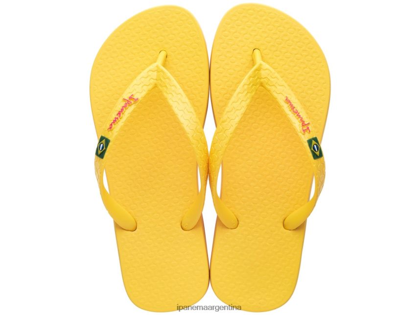 mujer amarillo Ipanema bandera clásica de brasil calzado 082D624