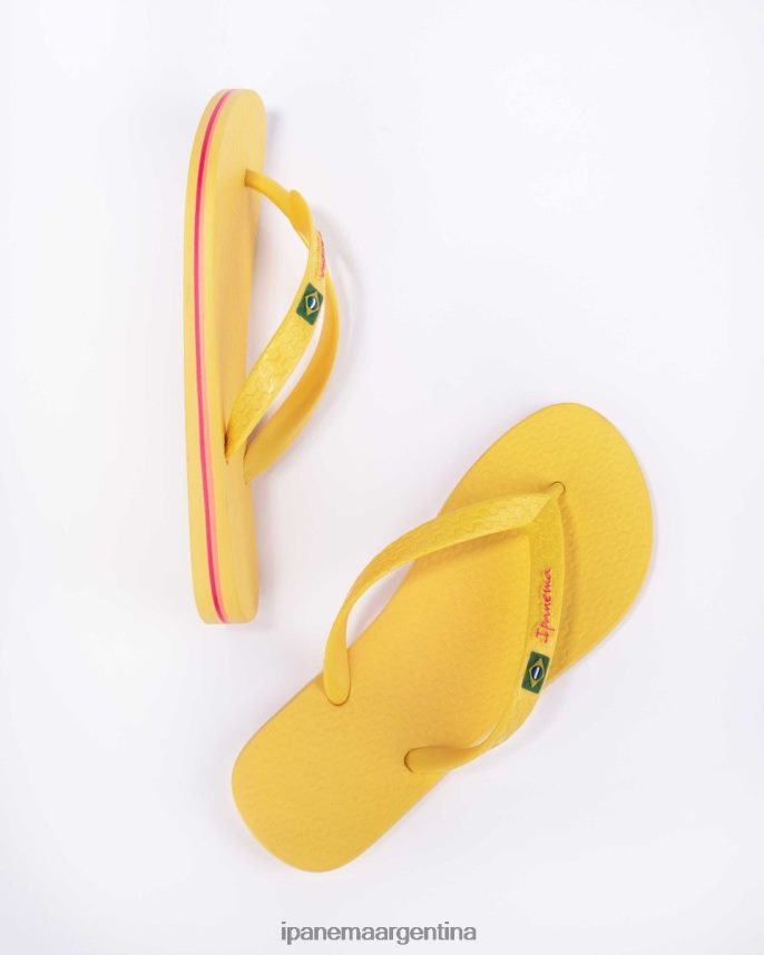 mujer amarillo Ipanema bandera clásica de brasil calzado 082D624