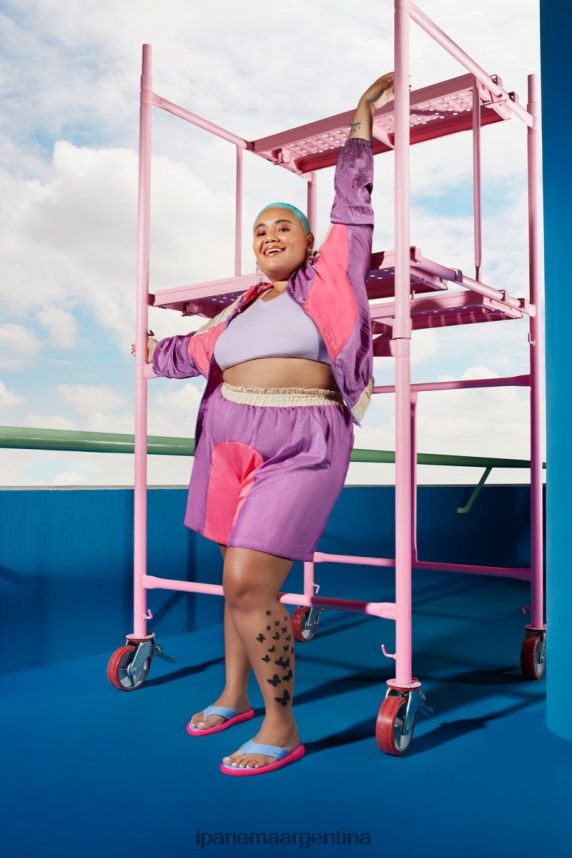 mujer azul rosado Ipanema nuvea calzado 082D62220