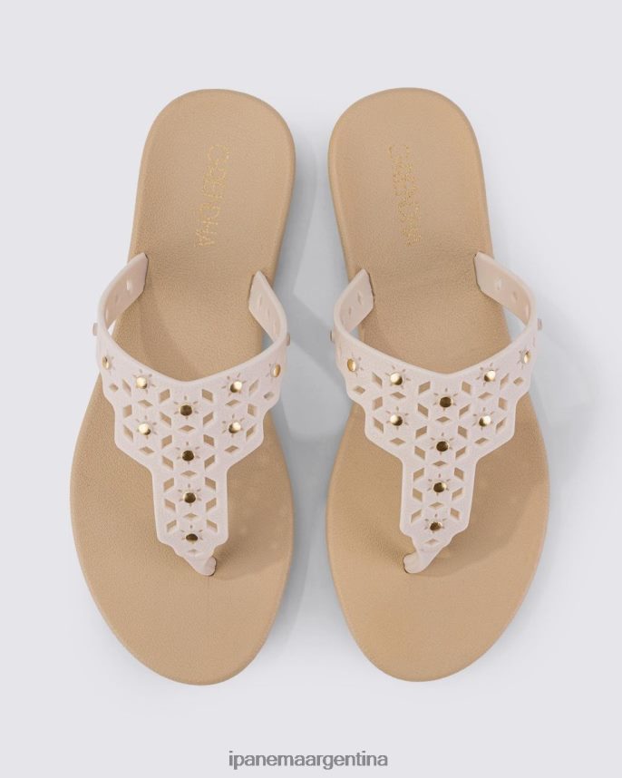 mujer blanco Ipanema tanga bohemia calzado 082D62140