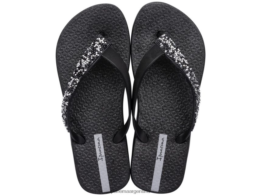 mujer cristal negro Ipanema especial glamour calzado 082D62106