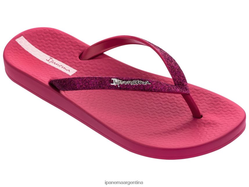 mujer fucsia Ipanema brillo anatómico lolita calzado 082D6274