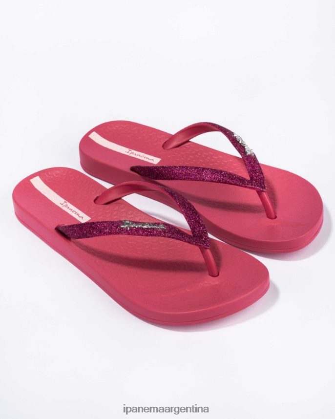 mujer fucsia Ipanema brillo anatómico lolita calzado 082D6274