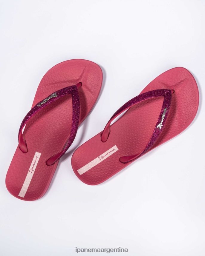 mujer fucsia Ipanema brillo anatómico lolita calzado 082D6274