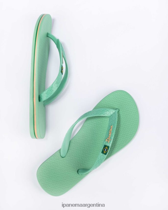 mujer menta Ipanema bandera clásica de brasil calzado 082D623