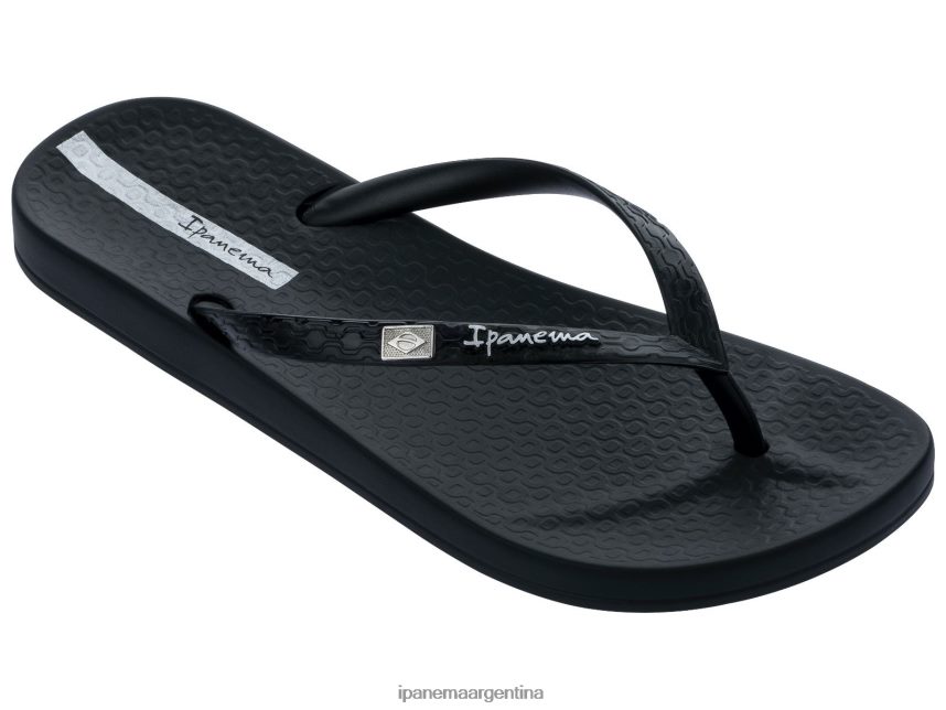 mujer negro Ipanema brasil anatómico calzado 082D6241