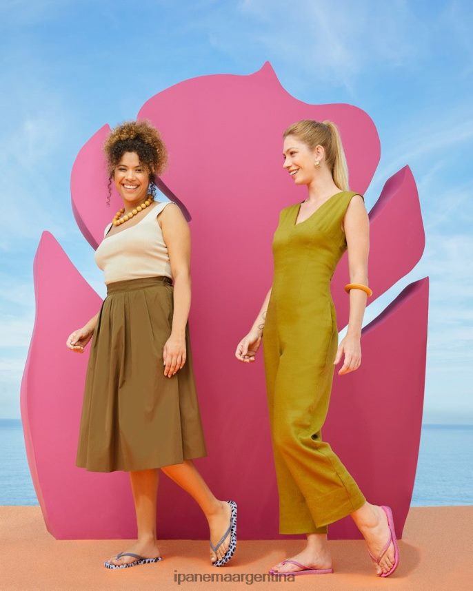 mujer negro Ipanema brillo maxi resplandor calzado 082D6278