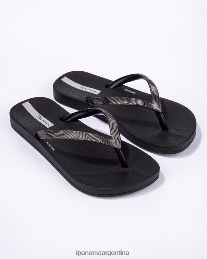 mujer negro Ipanema malla anatómica tex calzado 082D62148