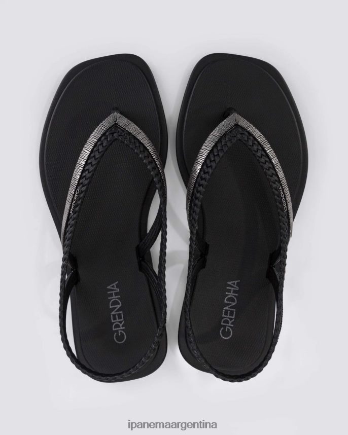 mujer negro Ipanema sandalia hera calzado 082D62136