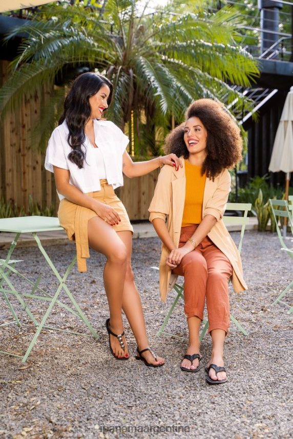 mujer negro Ipanema tanga ecologica calzado 082D62143