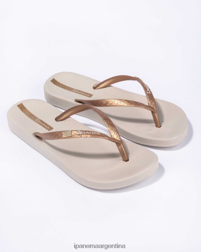 mujer oro Ipanema brasil anatómico calzado 082D6243
