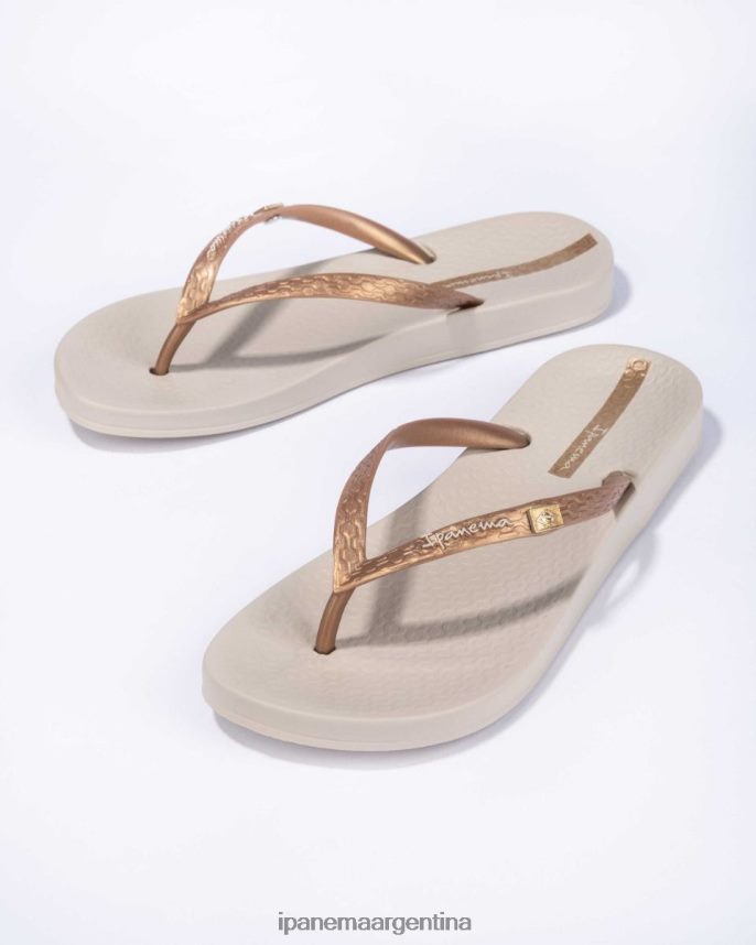 mujer oro Ipanema brasil anatómico calzado 082D6243