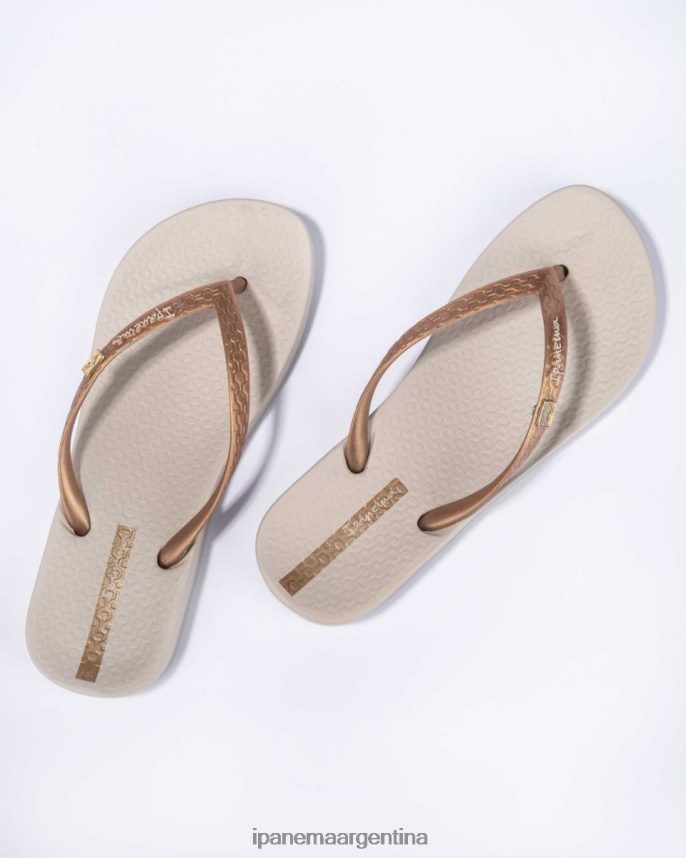 mujer oro Ipanema brasil anatómico calzado 082D6243