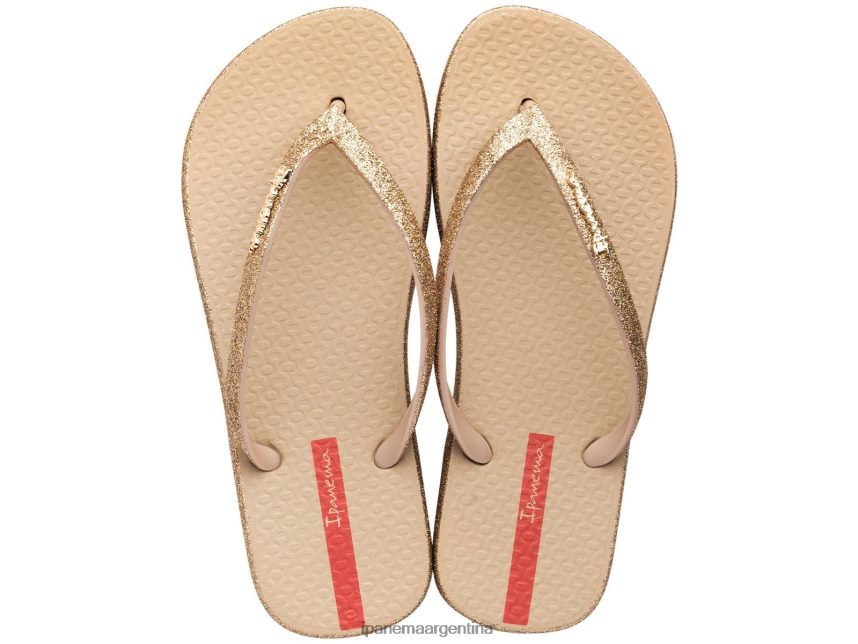 mujer oro Ipanema brillo maxi resplandor calzado 082D6280