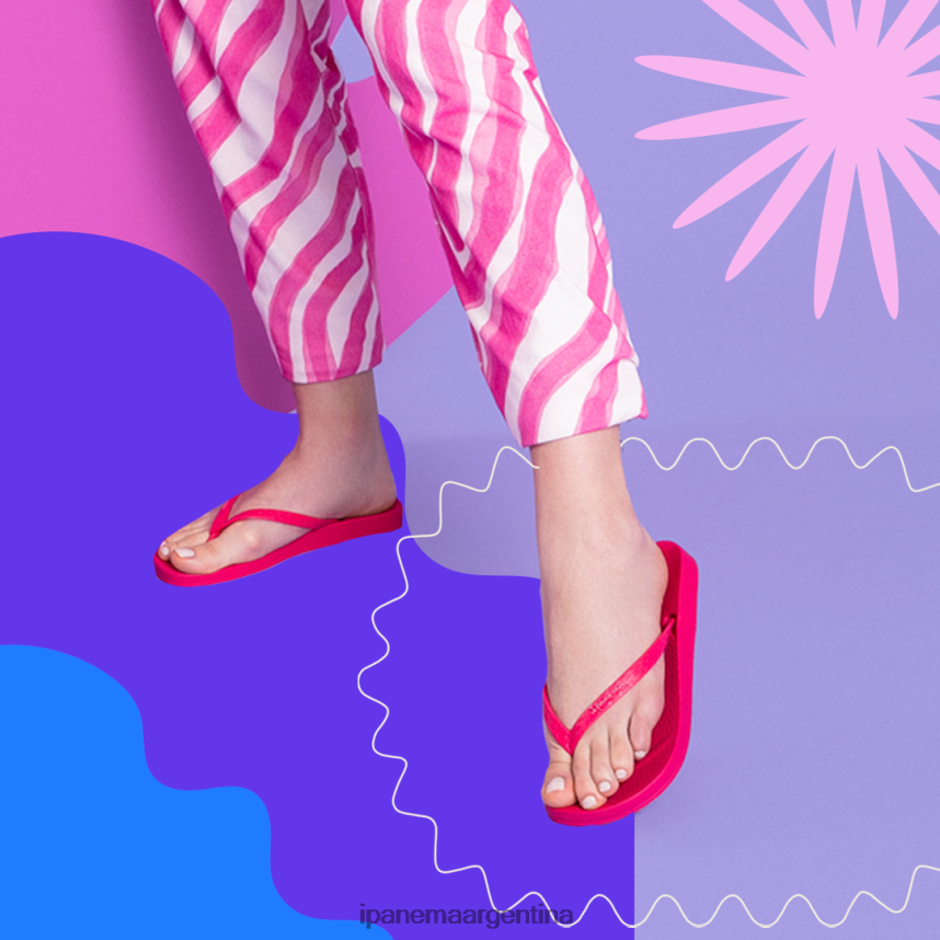 mujer púrpura Ipanema colores anatómicos calzado 082D6214