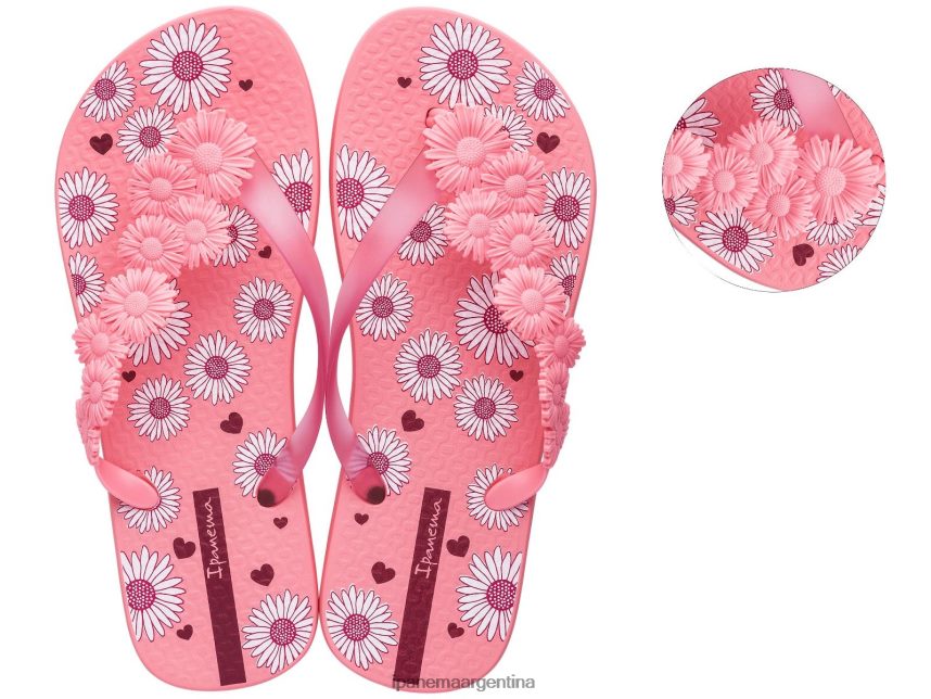 mujer rosa Ipanema lolita floral calzado 082D62250