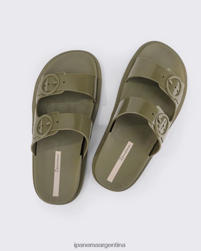 mujer caqui Ipanema seguir diapositiva calzado 082D6292