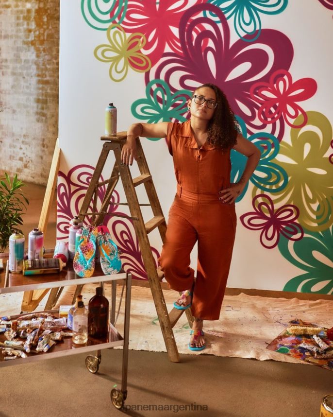 mujer negro Ipanema tobogán urbano calzado 082D62154