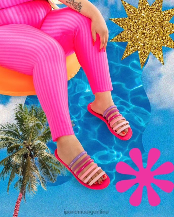 mujer pastal Ipanema tobogán arcoiris calzado 082D6288