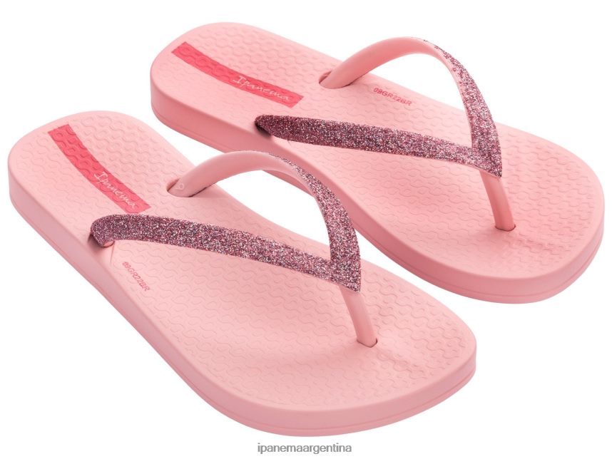 niños brillo rosa Ipanema k anatómico calzado 082D62319