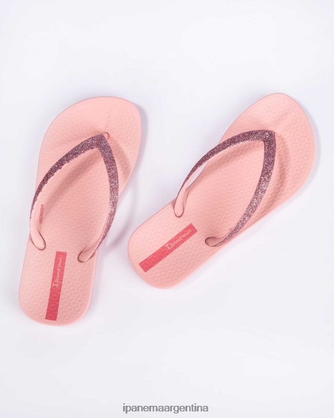 niños brillo rosa Ipanema k anatómico calzado 082D62319