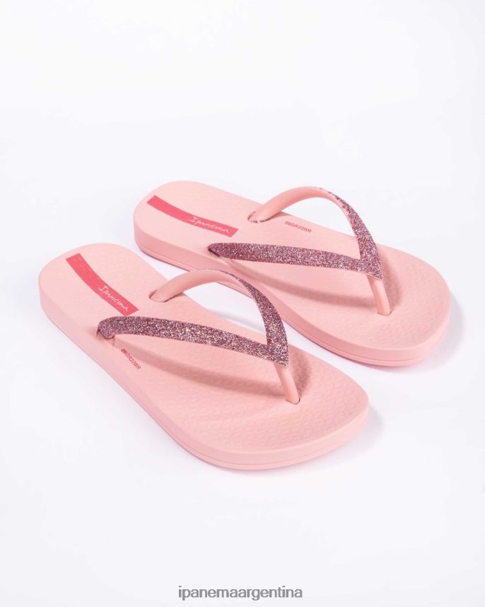 niños brillo rosa Ipanema k anatómico calzado 082D62319