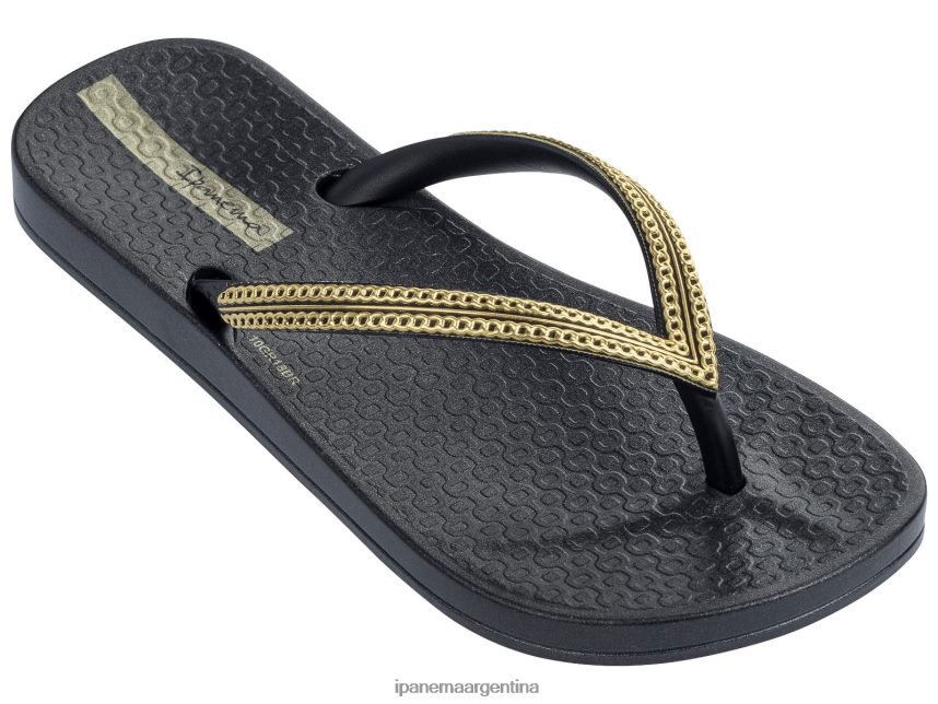 niños negro Ipanema k anatomica metalica 21 calzado 082D62419