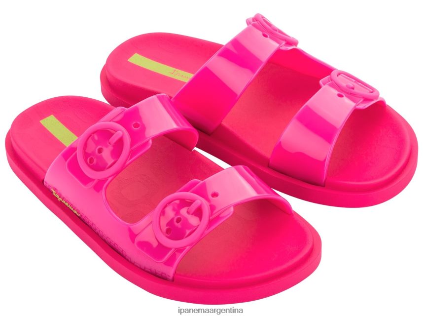 niños Rosa brillante Ipanema k siga la diapositiva calzado 082D62313