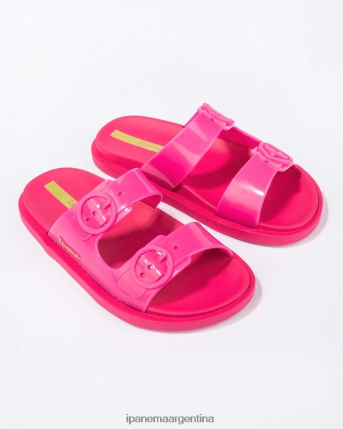 niños Rosa brillante Ipanema k siga la diapositiva calzado 082D62313