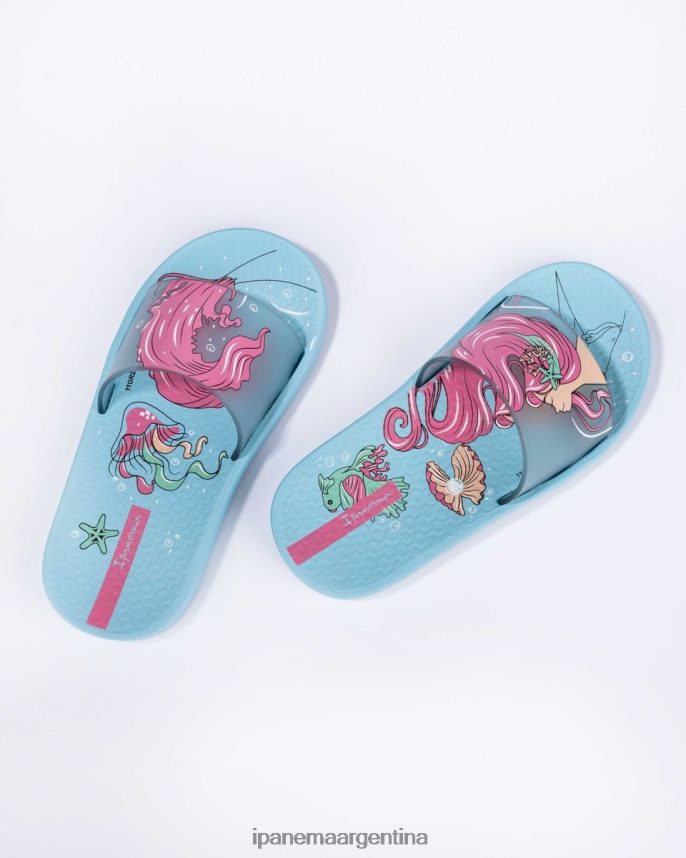 niños aguamarina Ipanema k diapositiva urbana calzado 082D62314