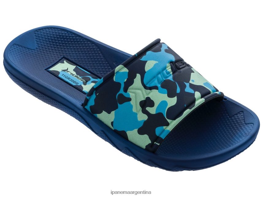 niños azul Ipanema diapositiva de camuflaje k calzado 082D62383