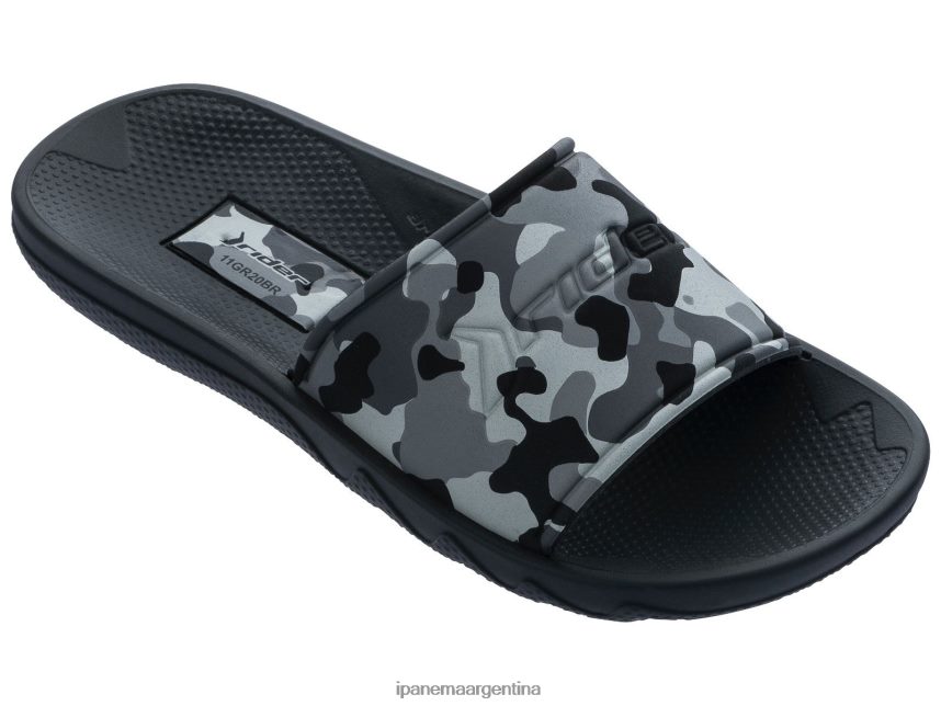 niños negro Ipanema diapositiva de camuflaje k calzado 082D62382